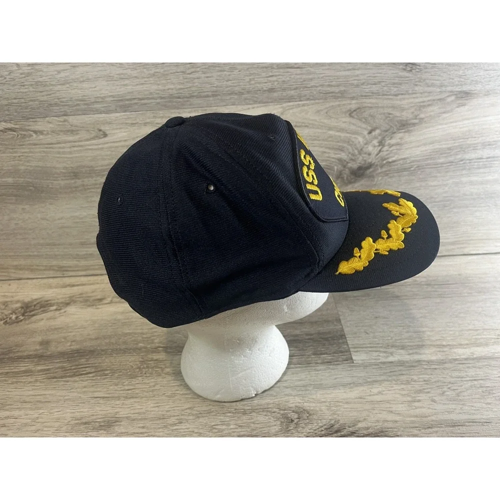 Vintage USS Intrepid CVS-11 US Navy‎ Ship Hat Snapback Embroidered Made in USA